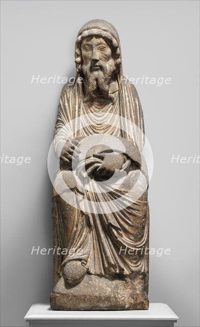 The Priest Aaron, French, ca. 1170. Creator: Unknown.