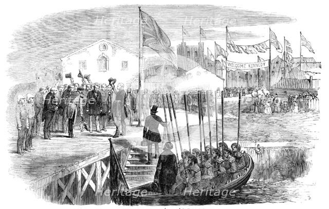 Reception of the New Governor (Kennedy) of Western Australia, 1856.  Creator: Unknown.