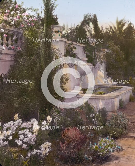 Mrs. Eldridge Merick Fowler house, 363 Grove Street, Pasadena, California, 1917. Creator: Frances Benjamin Johnston.