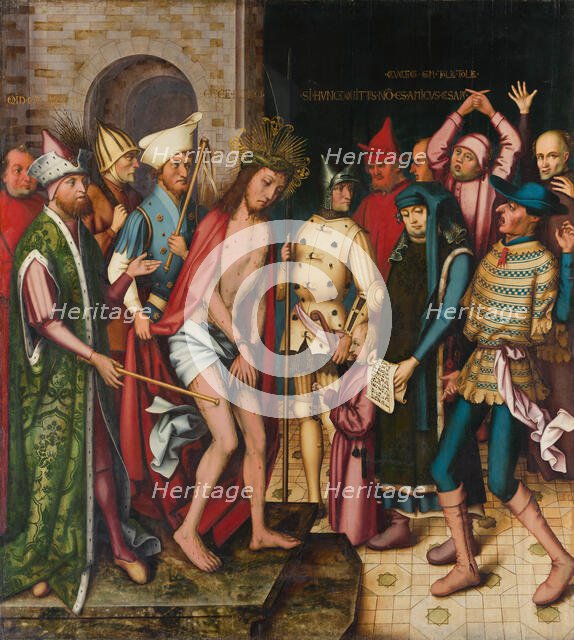 Ecce Homo, 1501. Creators: Hans Holbein the Elder, Jesus Christ.