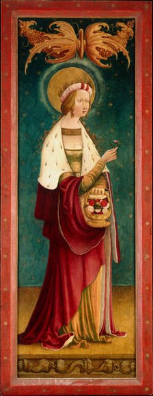 Saint Dorothy, between 1510 and 1530. Creator: Master of the Saint Marein Triptych.
