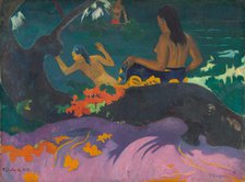 Fatata te Miti (By the Sea), 1892. Creator: Paul Gauguin.
