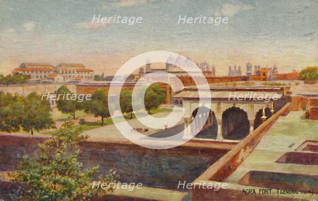 'Agra Fort. (General View)'. Creator: Unknown.