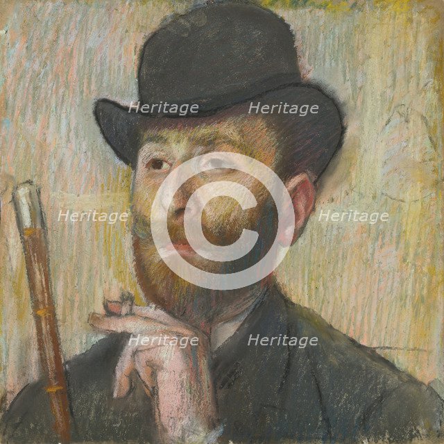 Portrait of the Painter Zakar Zakarian (1849-1923), ca 1885.