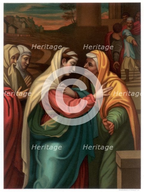 The Visitation, 1518-1519 (1870). Artist: Franz Kellerhoven