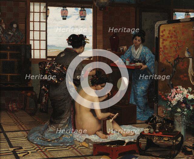 Toillette Japonaise. Creator: Firmin-Girard, François-Marie (1838-1921).