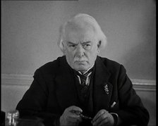 David Lloyd George Talking Directly to the Camera, 1930s. Creators: British Pathe Ltd, David Lloyd George.