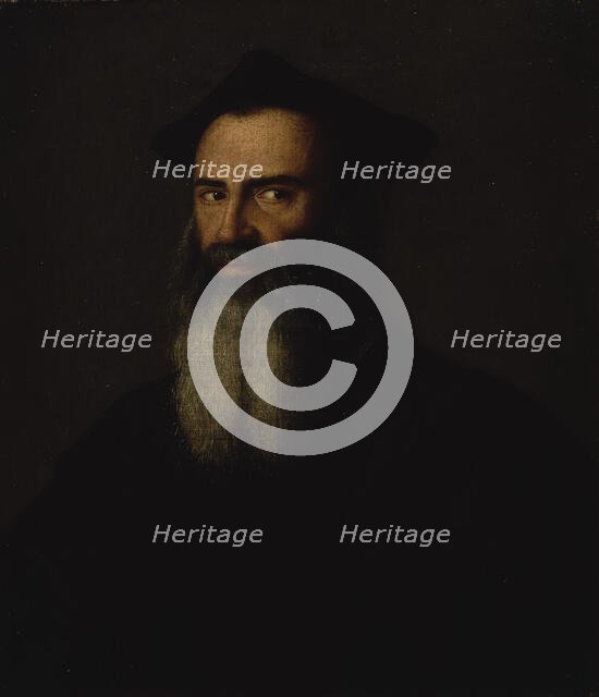 Portrait of a prelate (middle of the 16th century), 1550-1563. Creator: Unknown.