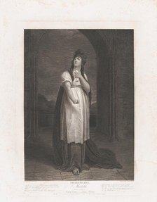 Lady Macbeth (Shakespeare, Macbeth, Act 1, Scene 5), first published 1800; reissued 1852. Creator: James Parker.