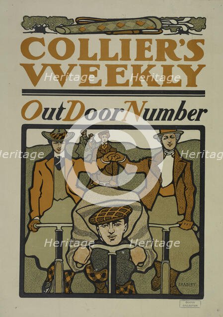 Collier's weekly. Out door number, c1894 - 1896. Creator: William H Bradley.