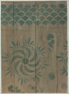 Stencilled Floor, c. 1940. Creator: Michael Lauretano.