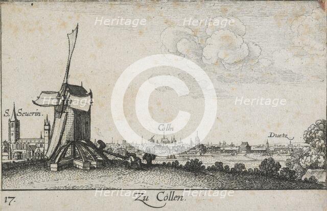 Amoenissimæ aliquot locorum ... effigies. Plate 17.  Zu Cöllen, 1635. Creator: Wenceslaus Hollar.