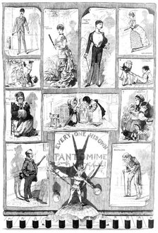 Everyone His Own Pantomime, 1883. Creator: Unknown.