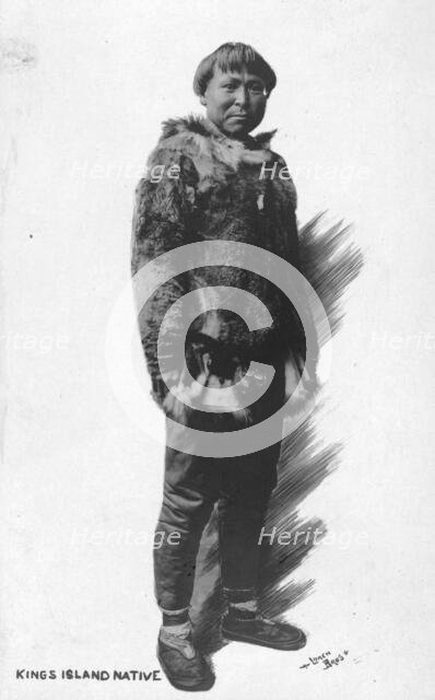 Kings Island native, between c1900 and c1930. Creator: Lomen Brothers.