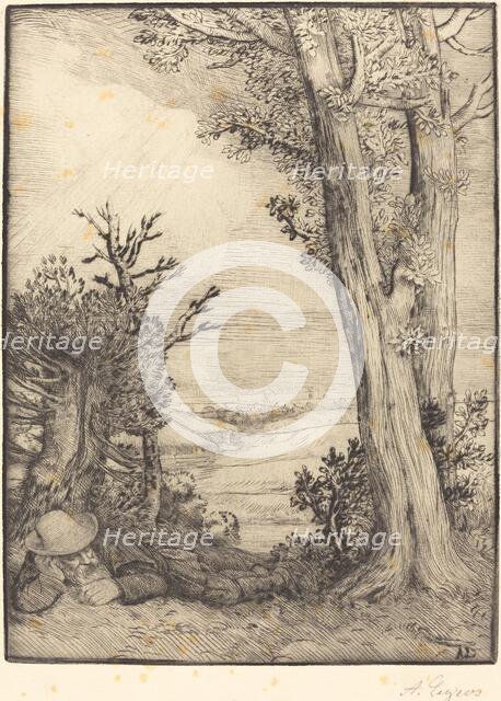 Siesta in the Country (Sieste dans la capagne). Creator: Alphonse Legros.