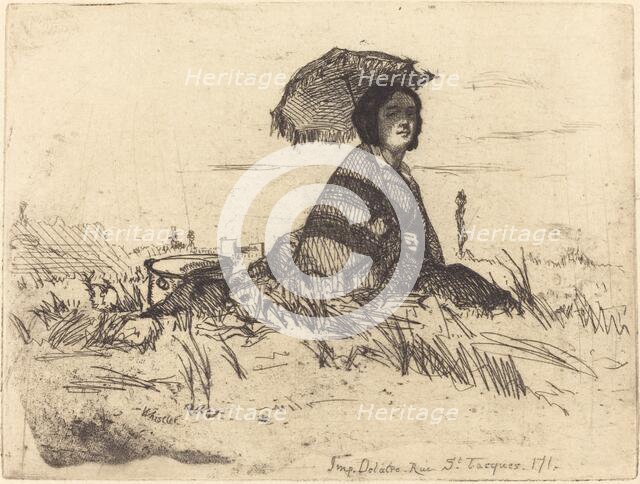 En Plein Soleil, 1858. Creator: James Abbott McNeill Whistler.