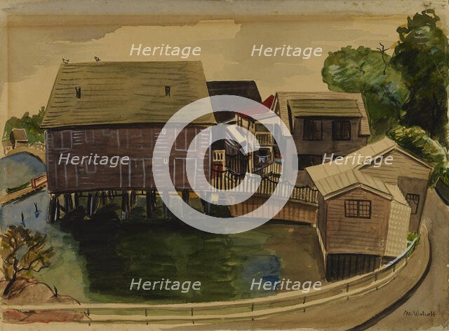 East Gloucester #1, n.d. Creator: Muriel Walcoff.