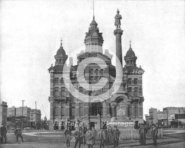 City Hall, Winnipeg, Manitoba, Canada, c1900. Creator: Unknown.