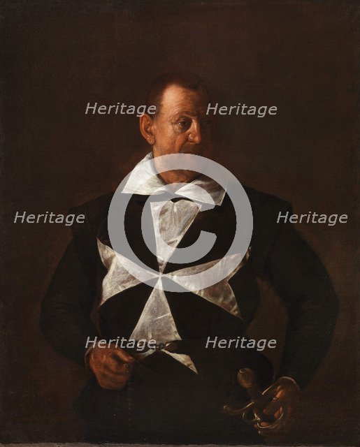 Portrait of Fra Antonio Martelli (Knight of Malta), 1608.