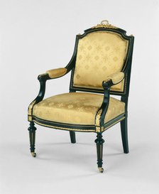 Armchair, 1856/65. Creator: Leon Marcotte.