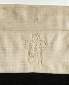 Detail of Queen Victoria's cipher, c1838-c1901. Artist: Unknown