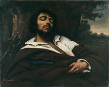 The Wounded Man (L'Homme blessé), ca 1866. Creator: Courbet, Gustave (1819-1877).