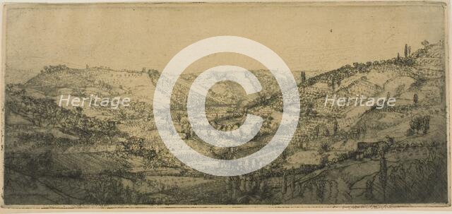 Val d'Ema, 1909. Creator: Donald Shaw MacLaughlan.