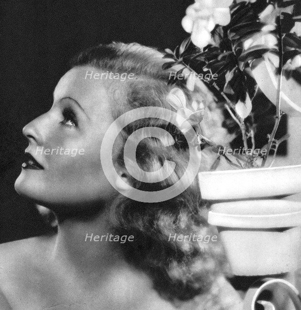Lilian Harvey, British born German actress and singer, 1934-1935. Artist: Unknown