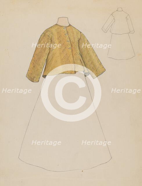 Jacket, 1935/1942. Creator: Gladys Cook.