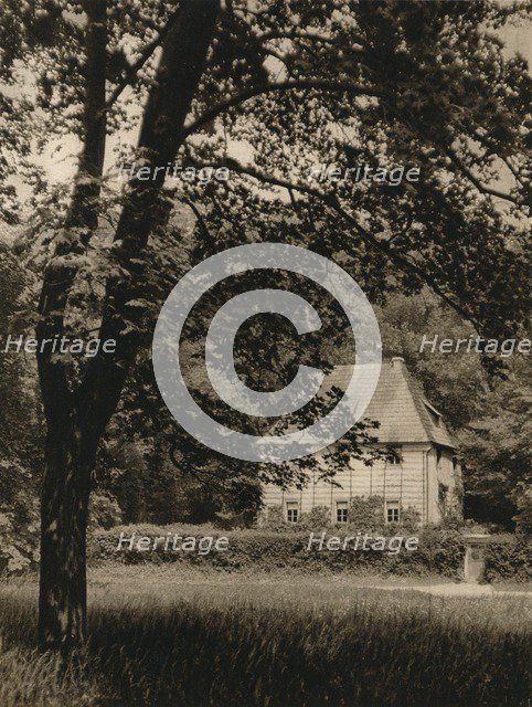 'Weimar. Goethe's Garden-house', 1931. Artist: Kurt Hielscher.