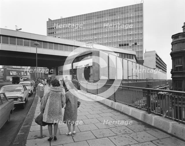 Bull Ring Centre, Birmingham, 23/10/1963. Creator: John Laing plc.
