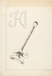 Branding Iron, c. 1936. Creator: J.Henry Marley.