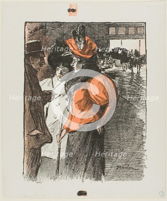 Conversation, n.d. Creator: Theophile Alexandre Steinlen.