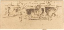 Saint James's Place, Hounsditch, c. 1886/1888. Creator: James Abbott McNeill Whistler.