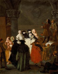 The Quack Doctor, after 1763. Creator: Pietro Longhi.