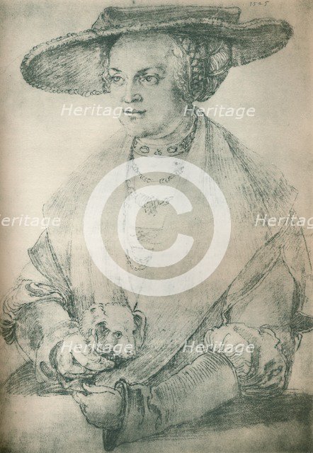 'Portrait of a Lady', c1500-1520, (1903). Artist: Albrecht Durer.