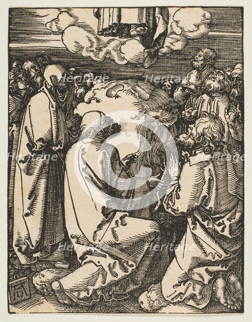 The Ascension, from The Small Passion, ca. 1510. Creator: Albrecht Durer.