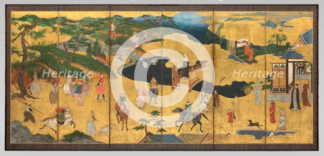 Southern Barbarians, mid 17th century. Creator: Unknown.