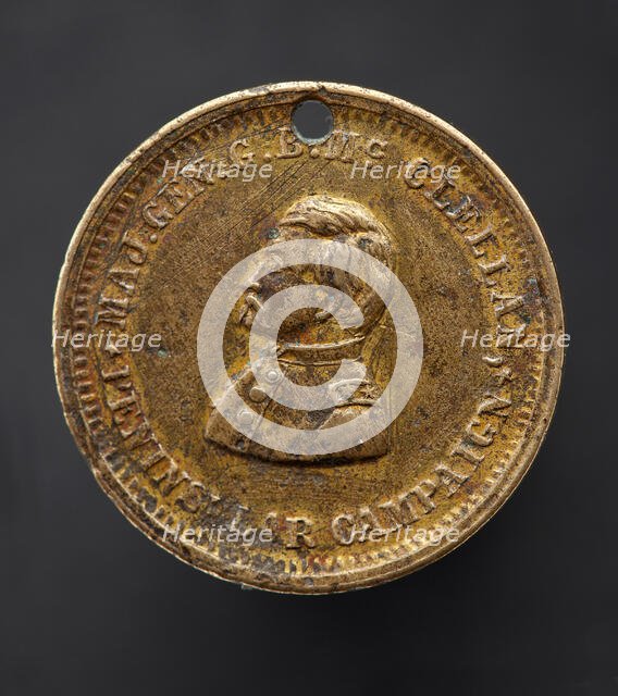 Identification tag for C.P. More [sic], 1863 - 1864. Creator: Unknown.
