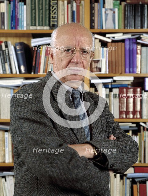 Emilio Lledó Iñigo (1927-), Spanish philosopher, photo 1997.