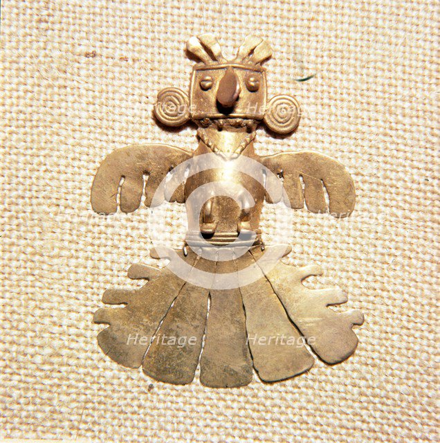 Gold Condor from Columbia, Pre-Columbian. Artist: Unknown.