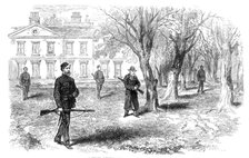 Sketches from Ireland: a Meath country gentleman walking in his park, 1870. Creator: Unknown.