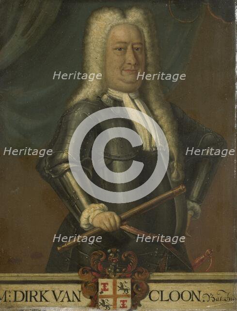 Portrait of Dirk van Cloon, Governor-General of the Dutch East Indies, 1750-1799. Creator: Unknown.