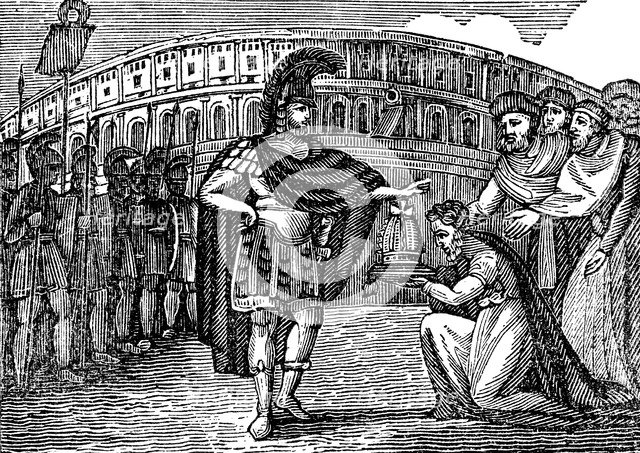 Belisarius (505-565), Byzantine general under Justinian I, 540 (1830). Artist: Unknown
