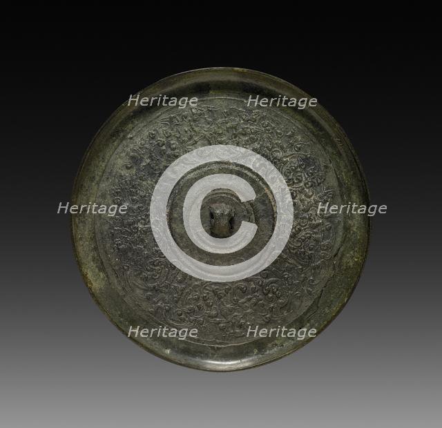 Mirror, 206 BC-AD 220. Creator: Unknown.