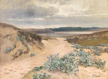 Dune landscape in Brittany, around 1910. Creator: Marie Egner.