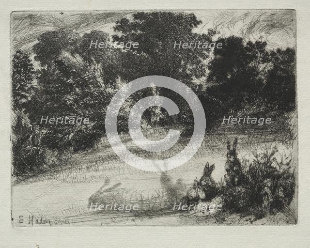 Combe Bottom. Creator: Francis Seymour Haden (British, 1818-1910).