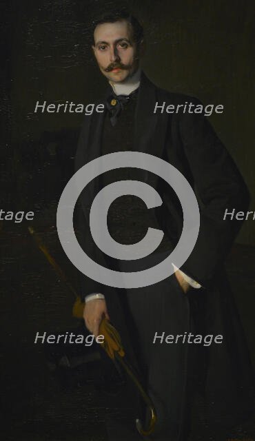 Aureliano de Beruete y Moret, (1876-1922), Spanish art historian, son of the painter..., 1902.  Creator: Joaquin Sorolla Bastida.