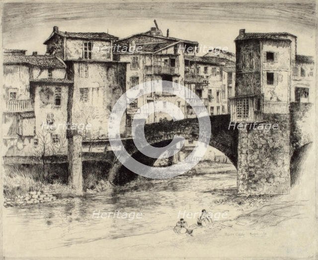 Sospel, Alpes Maritimes, 1932. Creator: Wilson Eugene Silsby.