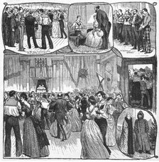 ''The Naval Volunteers' Ball held at Glasgow',1890. Creator: Unknown.